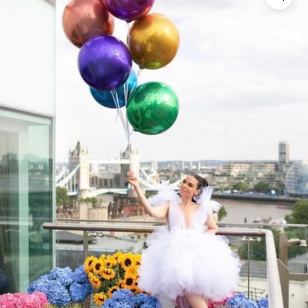 Millia London tulle gown